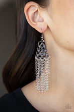 Load image into Gallery viewer, Cleopatras Allure - Silver Earrings by Paparazzi
