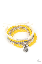 Load image into Gallery viewer, Offshore Outing - Yellow Bracelet by Paparazzi
