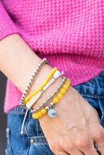 Load image into Gallery viewer, Offshore Outing - Yellow Bracelet by Paparazzi
