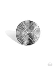 Load image into Gallery viewer, Dizzying Delight - Silver Earrings by Paparazzi Accessories
