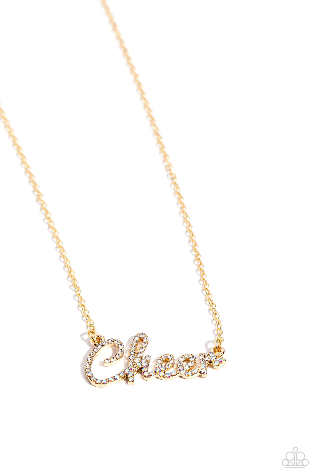 Cheer Squad - Gold Necklace by Paparazzi