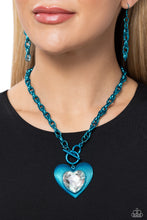 Load image into Gallery viewer, Modern Matchup - Blue Necklace by Paparazzi
