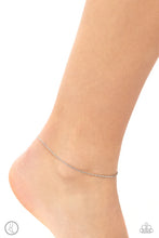 Load image into Gallery viewer, High-Tech Texture - Silver Anklet by Paparazzi Accessories
