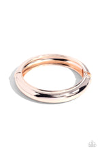 Load image into Gallery viewer, Strut Your CUFF - Rose Gold Bracelet by Paparazzi Accessories
