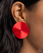 Load image into Gallery viewer, Moody Masterpiece - Red Earrings by Paparazzi Accessories
