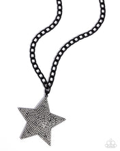 Load image into Gallery viewer, Stellar Selfie - Black Necklace by Paparazzi Accessories
