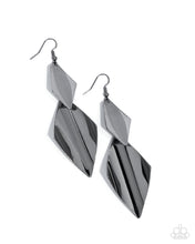 Load image into Gallery viewer, Skillfully Sheared - Black Earrings by Paparazzi Accessories
