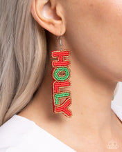 Load image into Gallery viewer, Jolly Holiday - Multi Earrings by Paparazzi Accessories
