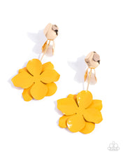 Load image into Gallery viewer, Malibu Moderato - Gold Earrings by Paparazzi Accessories
