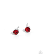 Load image into Gallery viewer, Logical Light - Red Earrings by Paparazzi Accessories
