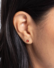 Load image into Gallery viewer, Logical Light - Red Earrings by Paparazzi Accessories
