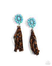 Load image into Gallery viewer, Hometown Hero - Blue Earrings by Paparazzi Accessories
