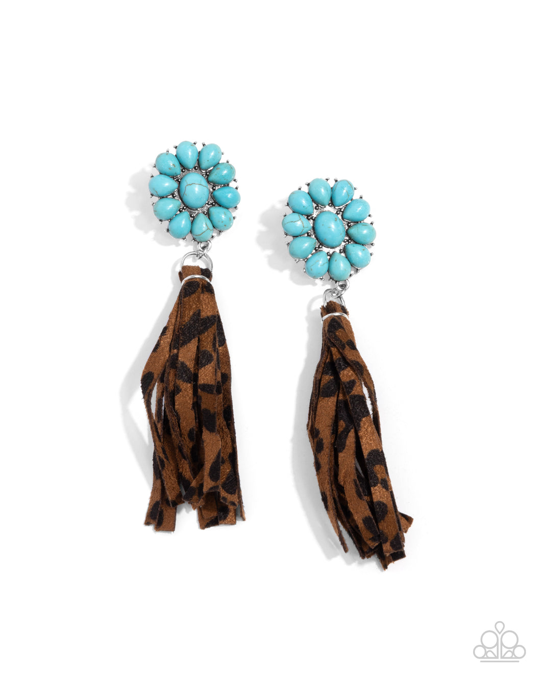 Hometown Hero - Blue Earrings by Paparazzi Accessories