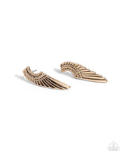 Load image into Gallery viewer, Angelic Altitude - Gold Earrings by Paparazzi Accessories
