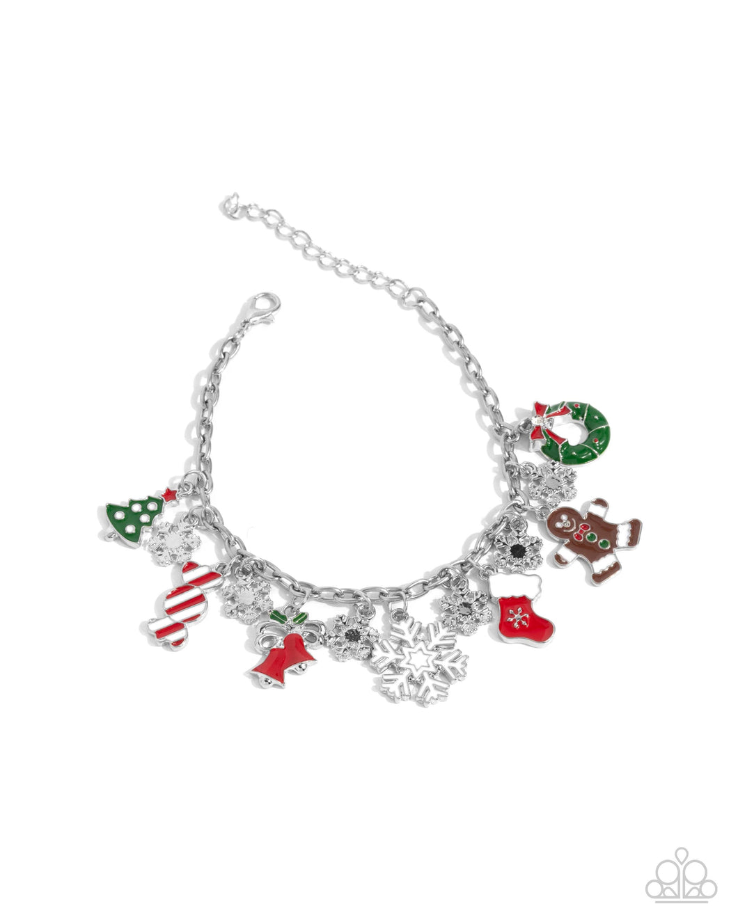 Christmas Cascade - Multi Bracelet by Paparazzi Accessories