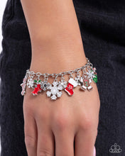 Load image into Gallery viewer, Christmas Cascade - Multi Bracelet by Paparazzi Accessories
