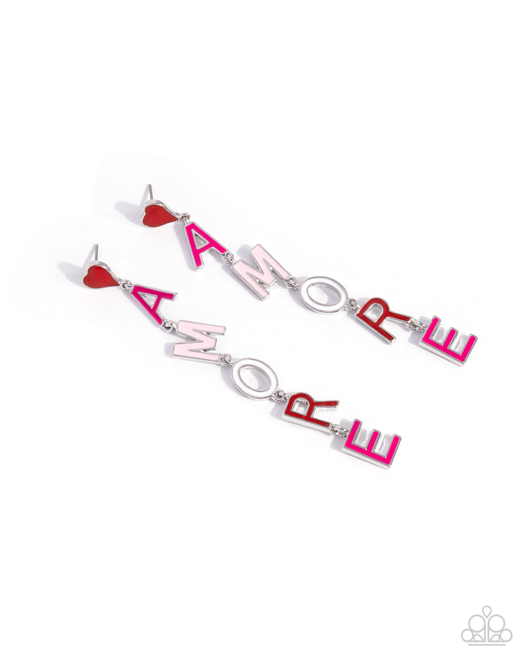 Amore Mio - Multi Earrings by Paparazzi Accessories