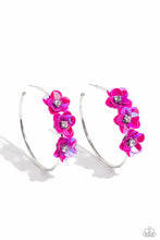 Load image into Gallery viewer, Ethereal Embellishment - Pink Earrings by Paparazzi
