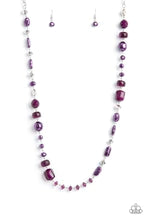 Load image into Gallery viewer, Juicy Gossip Purple Necklace by Paparazzi
