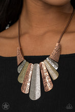 Load image into Gallery viewer, Untamed Copper, Silver, Brass Necklace by Paparazzi
