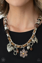 Load image into Gallery viewer, Charmed, I Am Sure - Brown Necklace by Paparazzi
