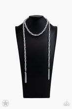 Load image into Gallery viewer, SCARFed for Attention - Silver Necklace by Paparazzi
