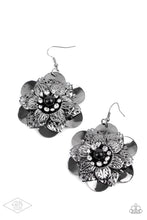 Load image into Gallery viewer, Midnight Garden - Black Earrings by Paparazzi
