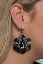 Load image into Gallery viewer, Midnight Garden - Black Earrings by Paparazzi
