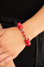 Load image into Gallery viewer, Sagebrush Serenade - Red Bracelet by Paparazzi
