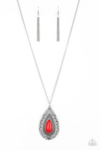 Load image into Gallery viewer, Sedona Solstice Red Necklace by Paparazzi
