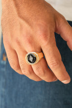 Load image into Gallery viewer, Alumni - Gold Men&#39;s Ring by Paparazzi
