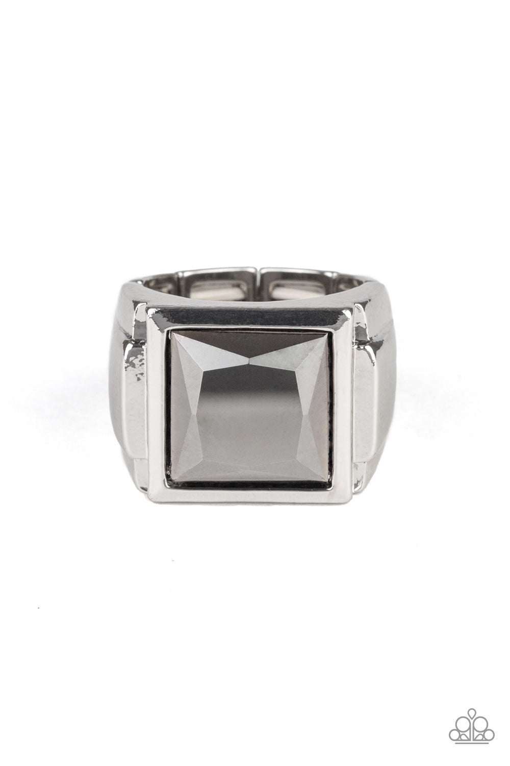 All About the Benjamins - Silver Men's Ring by Paparazzi