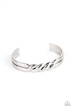 Load image into Gallery viewer, Metro Machine - Silver Bracelet by Paparazzi
