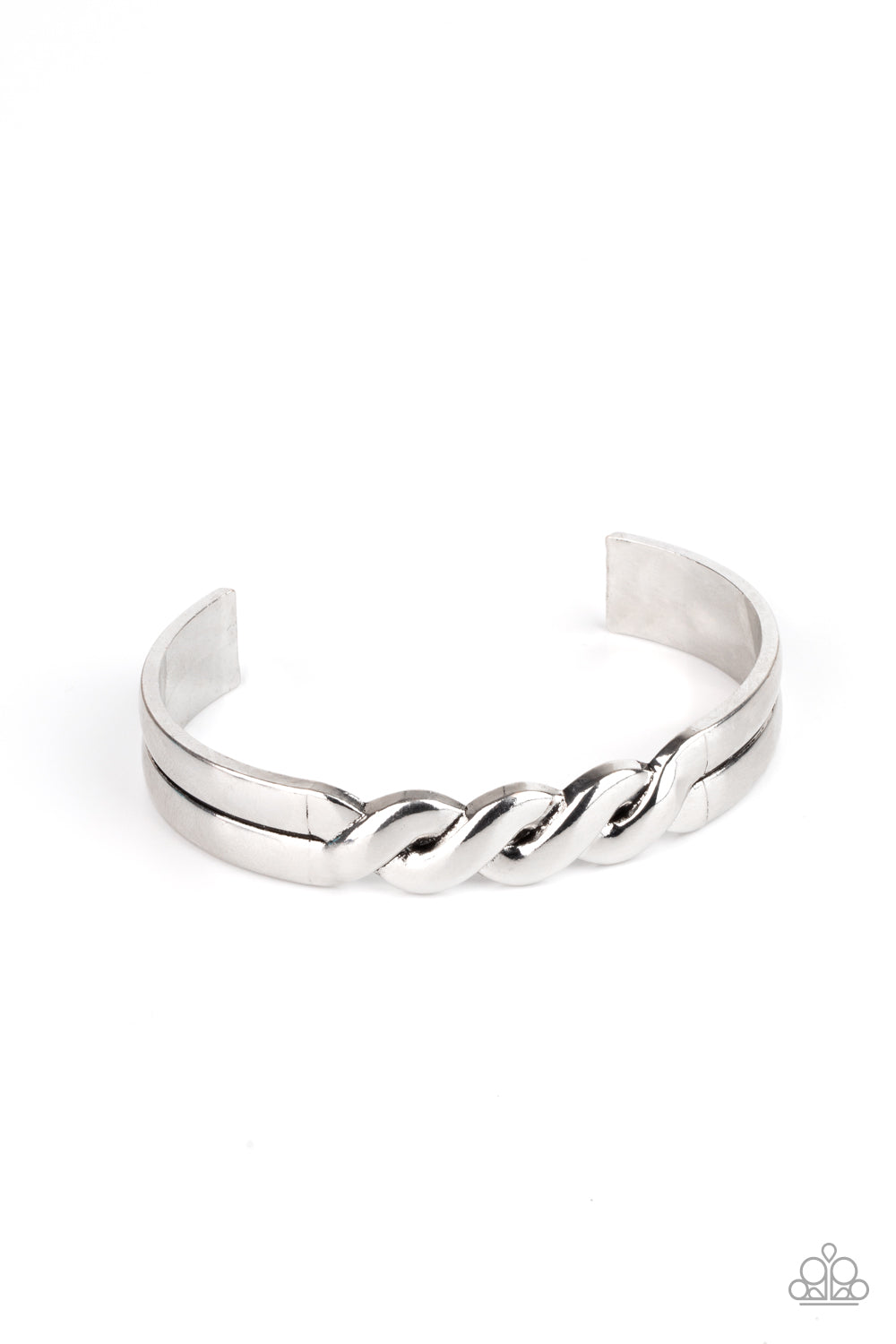 Metro Machine - Silver Bracelet by Paparazzi