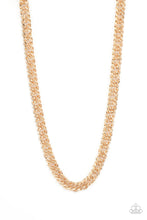 Load image into Gallery viewer, Urban Uppercut - Gold Necklace by Paparazzi
