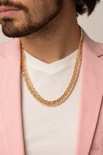 Load image into Gallery viewer, Urban Uppercut - Gold Necklace by Paparazzi
