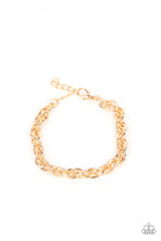 Load image into Gallery viewer, Executive Exclusive - Gold Bracelet by Paparazzi
