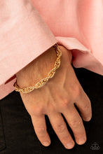 Load image into Gallery viewer, Executive Exclusive - Gold Bracelet by Paparazzi
