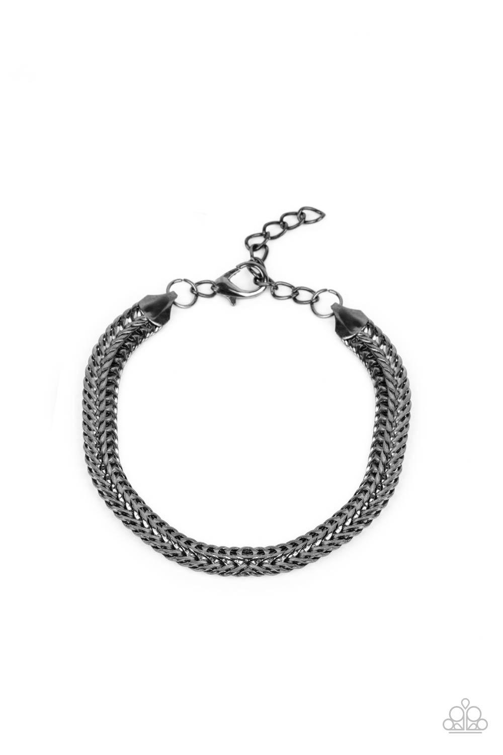 Extraordinary Edge - Black Bracelet by Paparazzi