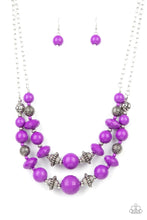 Load image into Gallery viewer, Upscale Chic - Purple Necklace by Paparazzi
