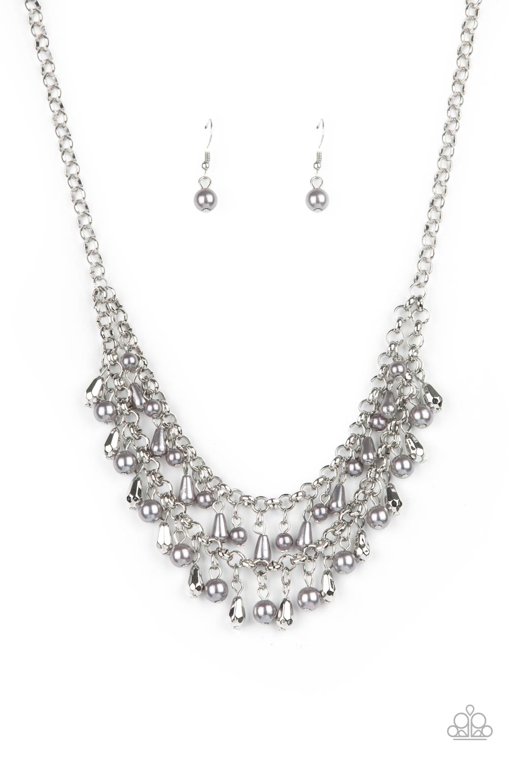 Big Money - Silver Necklace by Paparazzi