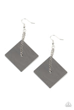 Load image into Gallery viewer, Block Party Posh - Black Earrings by Paparazzi
