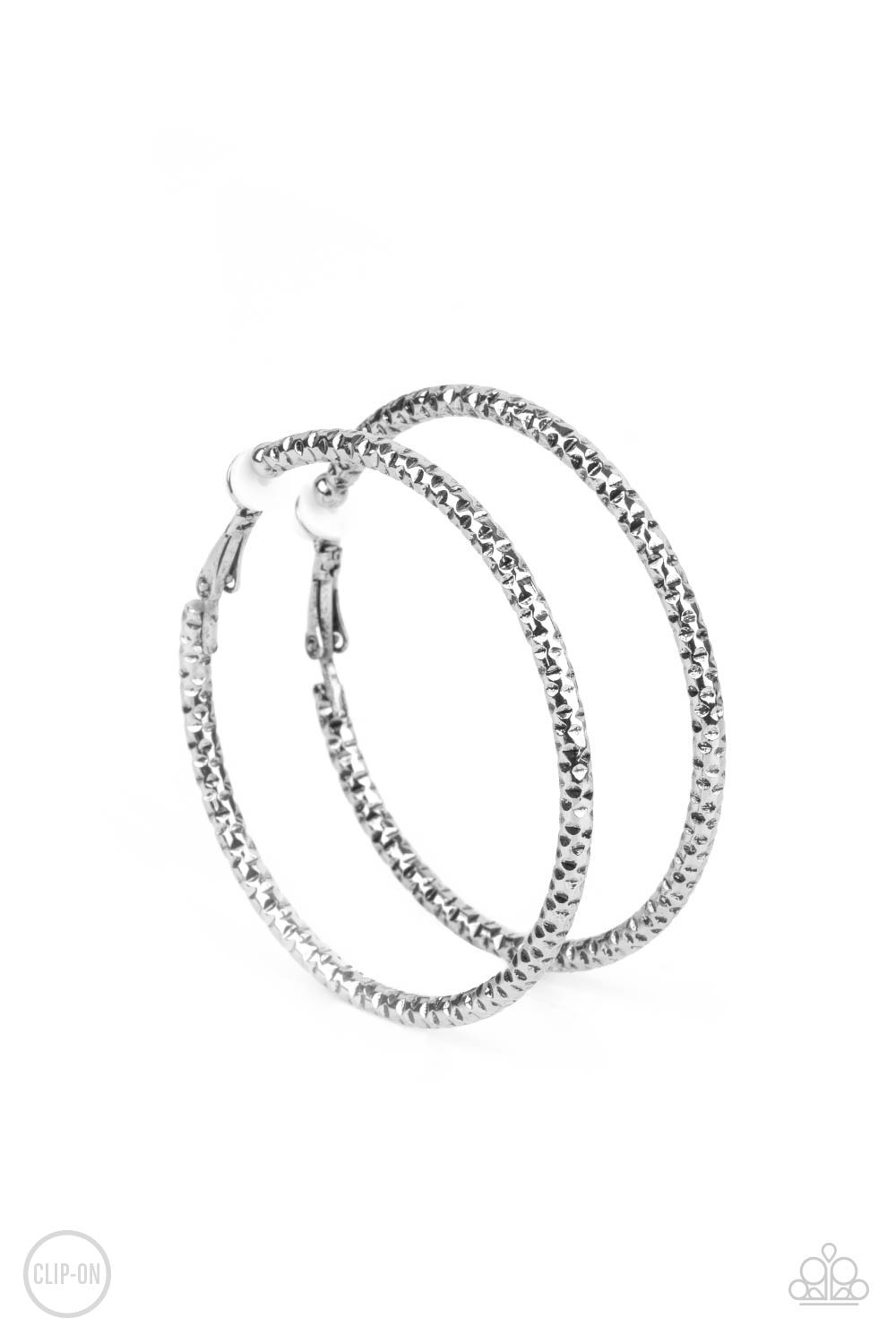 Subtly Sassy - Silver Earrings by Paparazzi