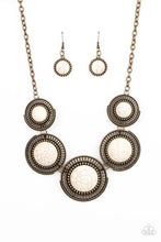 Load image into Gallery viewer, She Went West - Brass Necklace by Paparazzi
