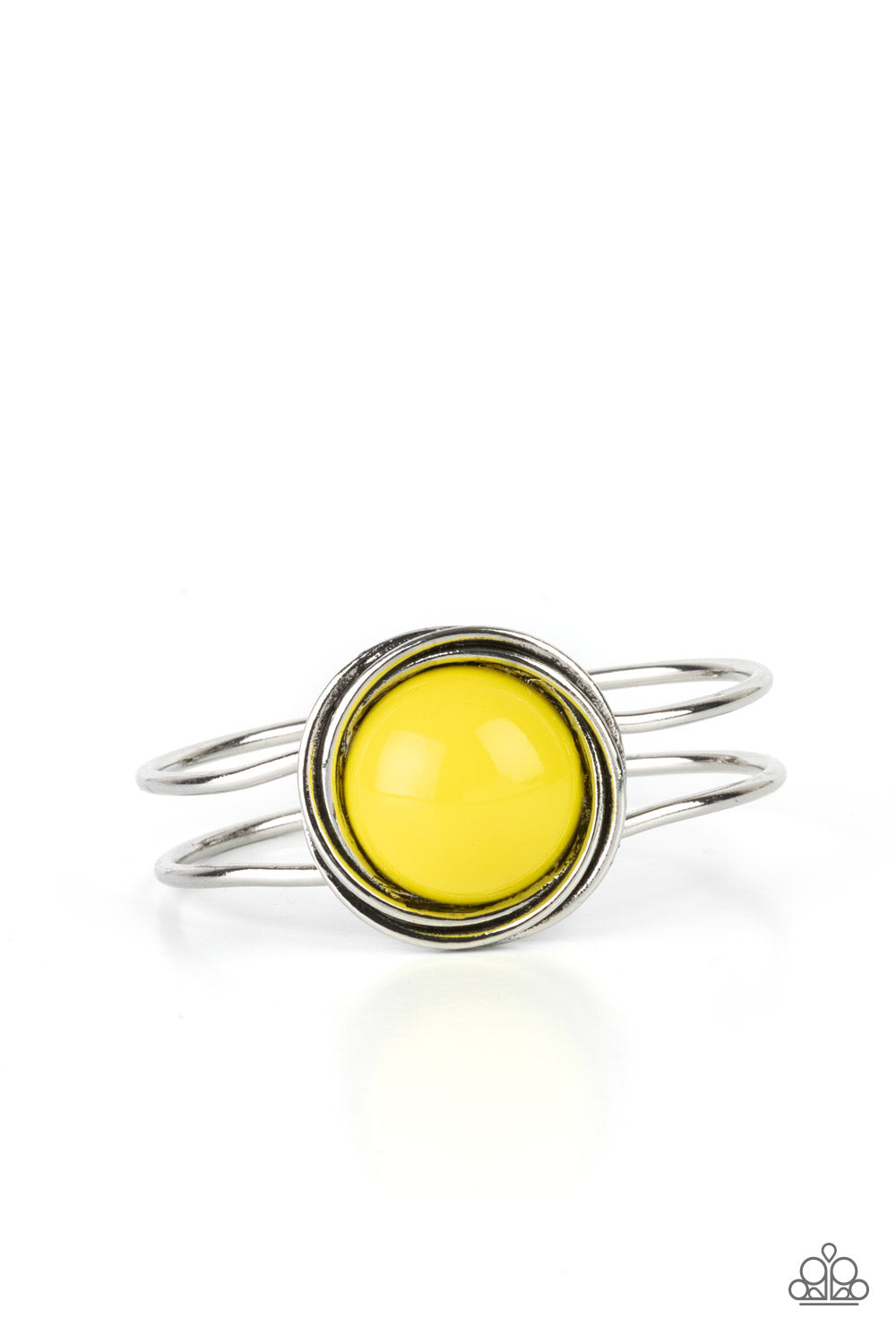 Take It From The POP! - Yellow Bracelet by Paparazzi