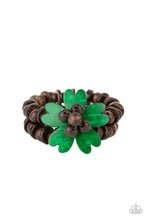 Load image into Gallery viewer, Tropical Flavor - Green  Bracelet by Paparazzi
