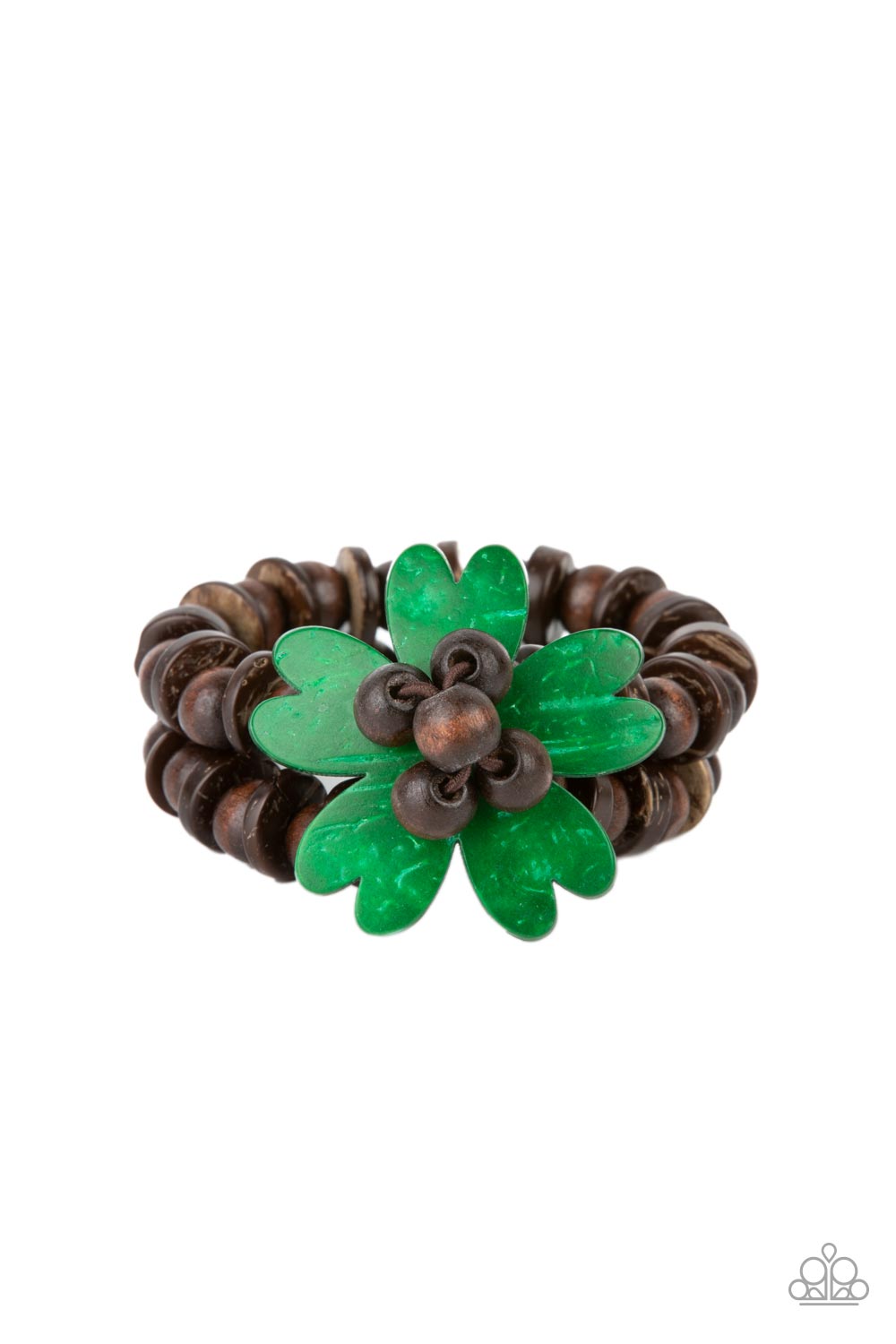 Tropical Flavor - Green  Bracelet by Paparazzi