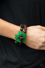 Load image into Gallery viewer, Tropical Flavor - Green  Bracelet by Paparazzi
