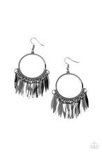 Load image into Gallery viewer, Radiant Chimes - Black Earrings by Paparazzi
