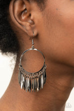 Load image into Gallery viewer, Radiant Chimes - Black Earrings by Paparazzi
